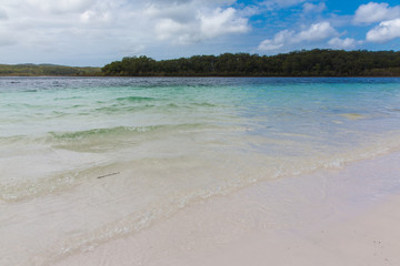 Crystal clear waters of Lake McKenzie, Fraser Island, Australia