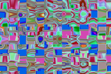 Abstract psychedelic colorful background. Illustration. Can be used for posters.