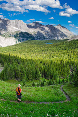 Scenic Mountain Views Kananaskis Country Alberta Canada