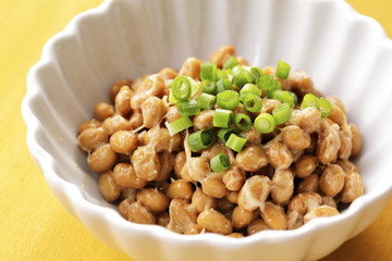 納豆　Japanese fermented soybeans