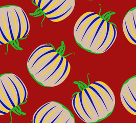 vegetable graphics pattern