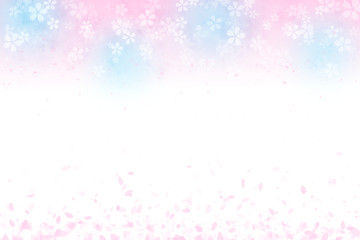 桜の背景 春イメージ