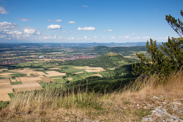 Schwäbisches Albvorland im Herbstgewand