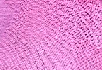 Pastel Background of Pink Cotton Textile Texture