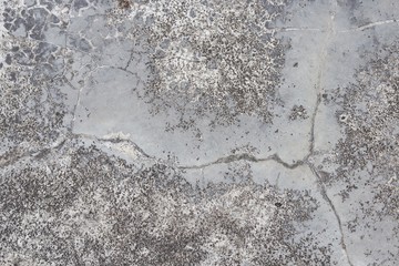 Cracked  concrete old wall texture background