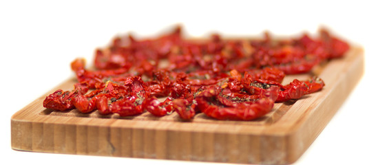 Sun-dried tomatoes.