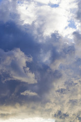 Clouds in the sky