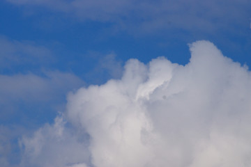 Obraz premium blauer Himmel mit Wolken
