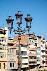 Fototapeta na wymiar Girona lamp