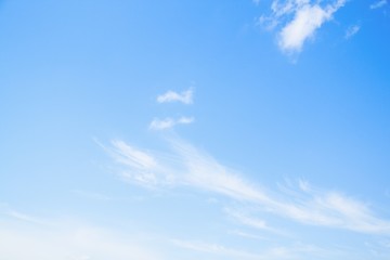 Blue sky and Cloud