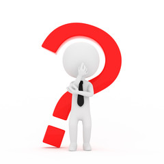 考えるビジネスマン