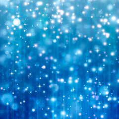 beautiful blue Christmas background