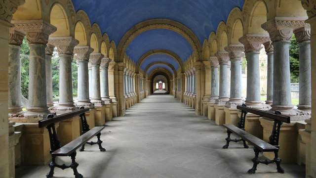 Cemetery of Bilbao in Derio