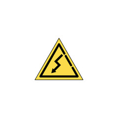 Electricity flat icon