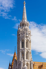 Fototapeta na wymiar Matthiaskirche in Budapest