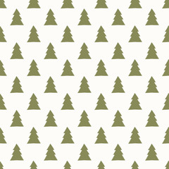 Merry Christmas and Happy New Year 2017. Christmas season hand drawn seamless pattern. Vector illustration. Doodle style. Decorations. Winter holiday backgrounds for design. Deer, snowflakes, Santa