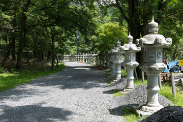 日光山温泉寺参道