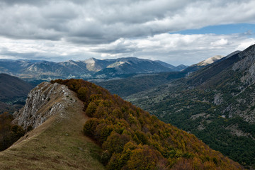 Abruzzo National Park from the top