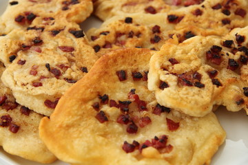 Pfannenkuchen gebraten