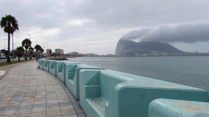 Gibilterra vista dalla Linea - Spagna/Inghilterra