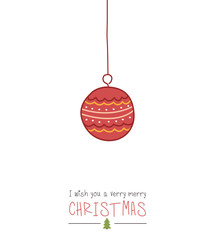 Christmas greeting card