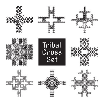 tribal cross set