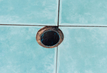 Potato on basket isolated on white