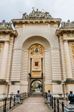 Paris Gate (Port du Paris or Arc de Triumph). Lille, France.