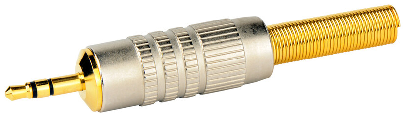 Audio connector isolated