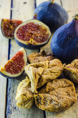 Fresh and dried figs