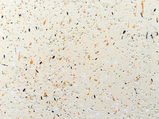 Surface sand walls were splattered paint.