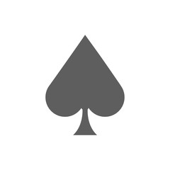 Fototapeta premium Ace of Spades Icon
