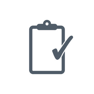 Clipboard Icon Illustration