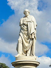 Fototapeta na wymiar William Ward statue, 1st Earl of Dudley, UK.