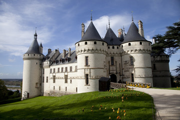 Fototapeta na wymiar Замок Шомон-сюр-Луар