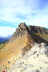 Top of Mt.Yakedake, North Alps, Nagano, Japan
