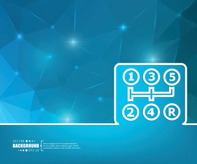 Abstract creative concept vector background. For web and mobile applications, illustration template design, business infographic, brochure, banner, presentation, poster, cover, booklet, document