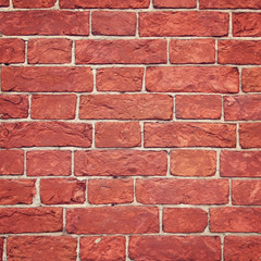 Bricks texture photo with vintage filter. Close up