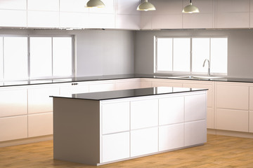 empty kitchen