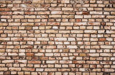 beige vintage brick wall background
