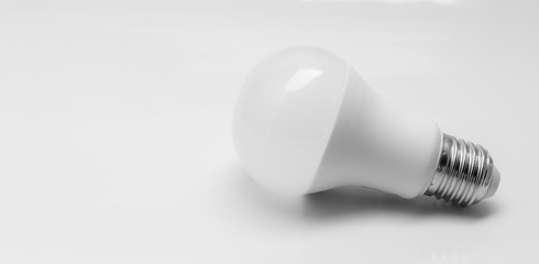 lamp on white background