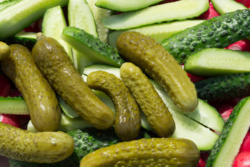 Vegetables cucumbers