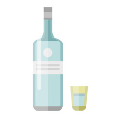 Alcohol drink bottle