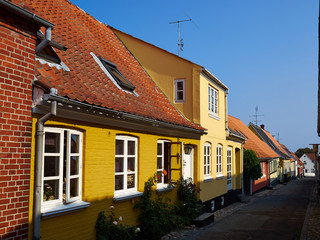 Fototapeta na wymiar Traditional old classic decorative style Danish house home Denma
