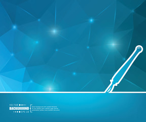 Abstract creative concept vector background. For web and mobile applications, illustration template design, business infographic, brochure, banner, presentation, poster, cover, booklet, document