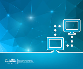 Abstract creative concept vector background. For web and mobile applications, illustration template design, business infographic, brochure, banner, presentation, poster, cover, booklet, document