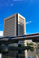 Obraz premium Tamachi near the east exit of Japan