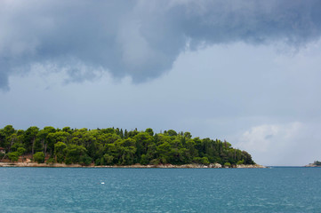 Adriatic Sea at Rovigno, Croatia