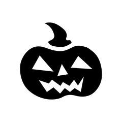 Halloween pumpkin icon. Simple illustration of pumpkin vector icon for web