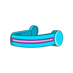Headphone icon. Cartoon illustration of headphone vector icon for web design